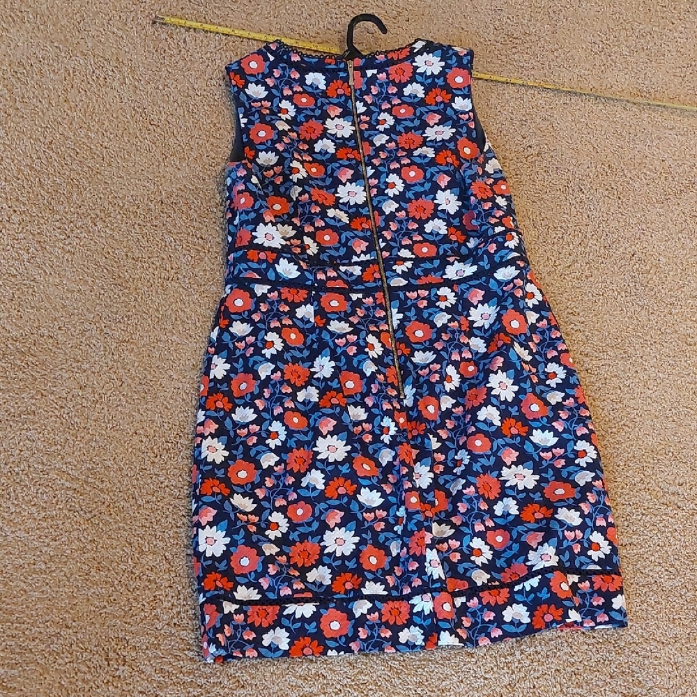 Kate Spade Black and Red Floral Midi Dress - Picture 5 of 10